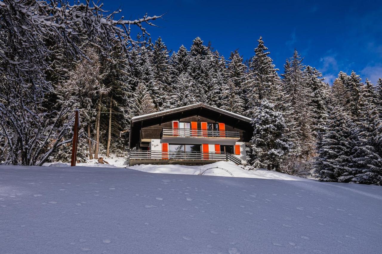 Chalet Familial Les Girolles Aux Portes D'Anzere Arbaz Eksteriør bilde